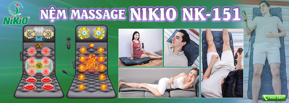 Ghế massage toàn thân Nikio NK-151