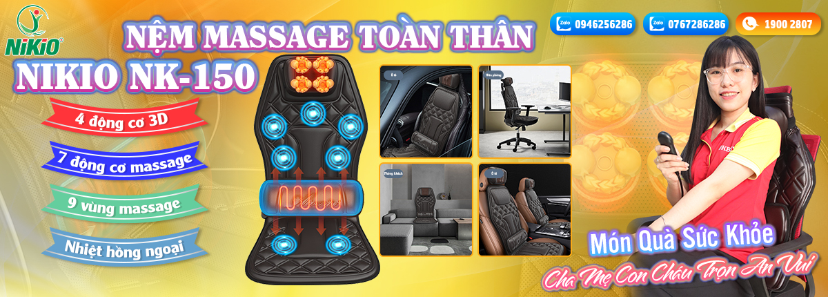 nệm massage toàn thân