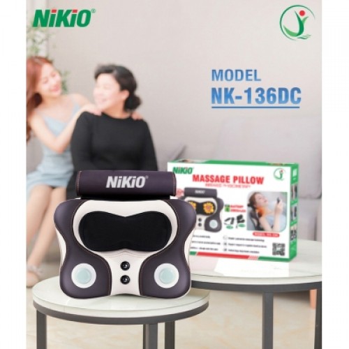 Video giới thiệu máy massage đấm bóp cổ vai gáy, lưng cao cấp Nikio NK-136DC - Pin sạc
