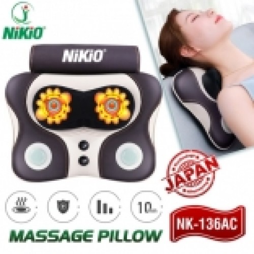 Video giới thiệu máy massage cổ vai gáy kết hợp đấm bóp lưng Nikio NK-136AC