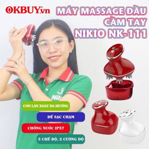 Video giới thiệu máy massage đầu cầm tay Nikio NK-111