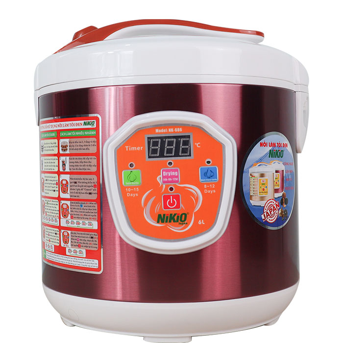 Video review nồi làm tỏi đen Nhật Bản Nikio NK-686 tùy chỉnh mới nhất