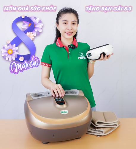 Qùa tặng sức khỏe và làm đẹp ý nghĩa cho bạn gái ngày 8 tháng 3