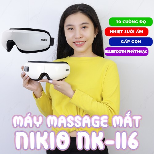 Video review máy massage mắt Nikio NK-116