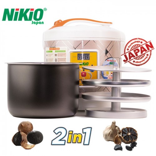 Video máy làm tỏi đen tự động Nikio NK-696 - 6L, làm tỏi siêu đơn giản, siêu chuẩn