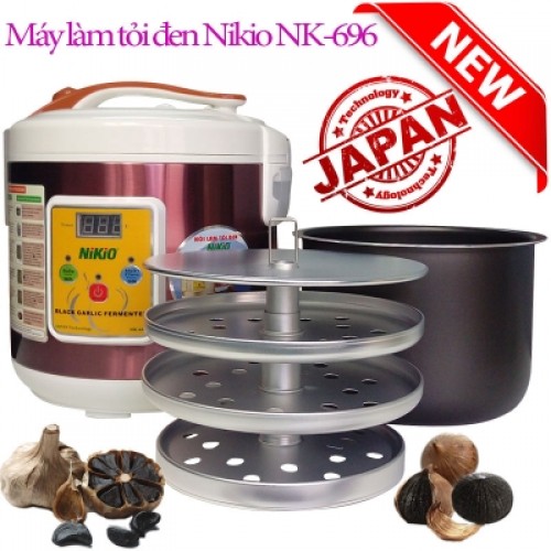 Video đập hộp nồi làm tỏi đen tự động Nikio NK-695 - 5L