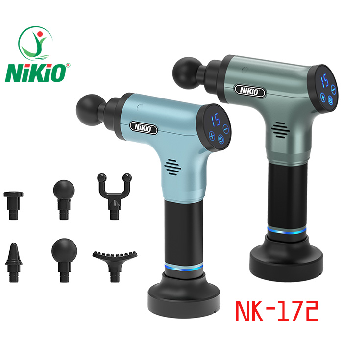 Video review Súng massage cầm tay 6 tốc độ Nikio NK-172